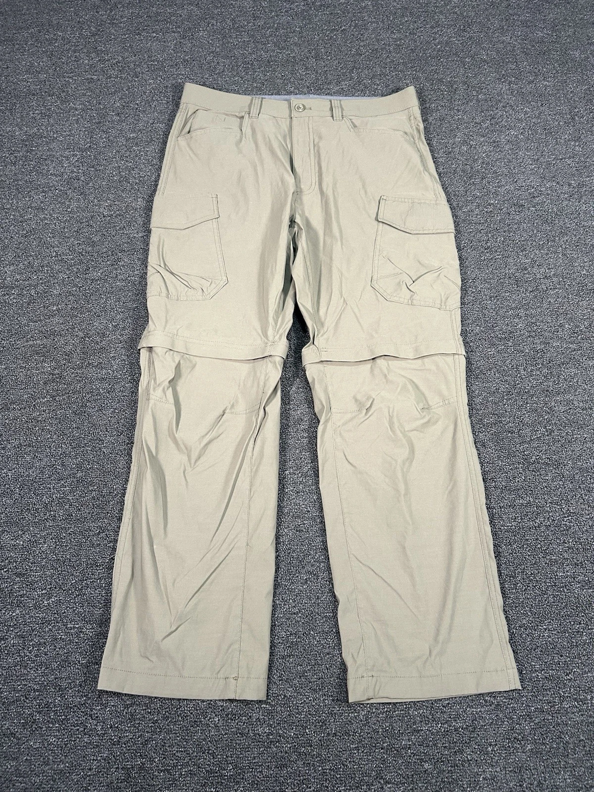 Eddie Bauer Rainier Convertible Hiking Pants Men 34x30 Brown Cargo Nylon Stretch
Opens in a new wind