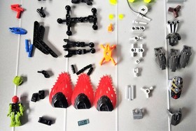 LEGO Hero Factory 44023 Rocka Crawler 44027 Breeze Free Machine Set