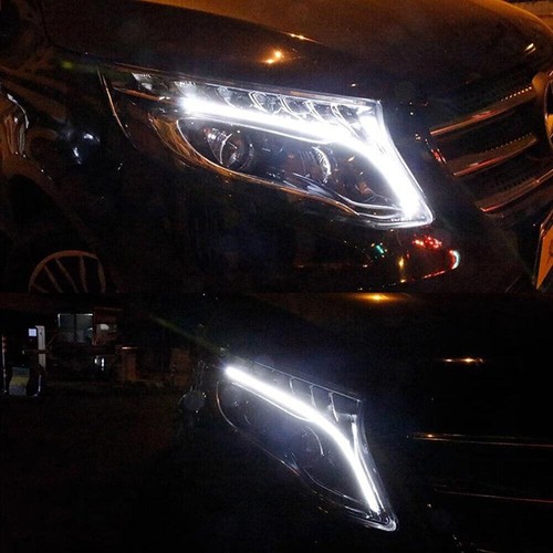 Dynamisch LED Scheinwerfer mit Blinker für Mercedes Benz V-Klasse W447 2016-2023 - Bild 8 von 16