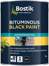 Bostik Bituminous Black Paint Waterproofing 5L