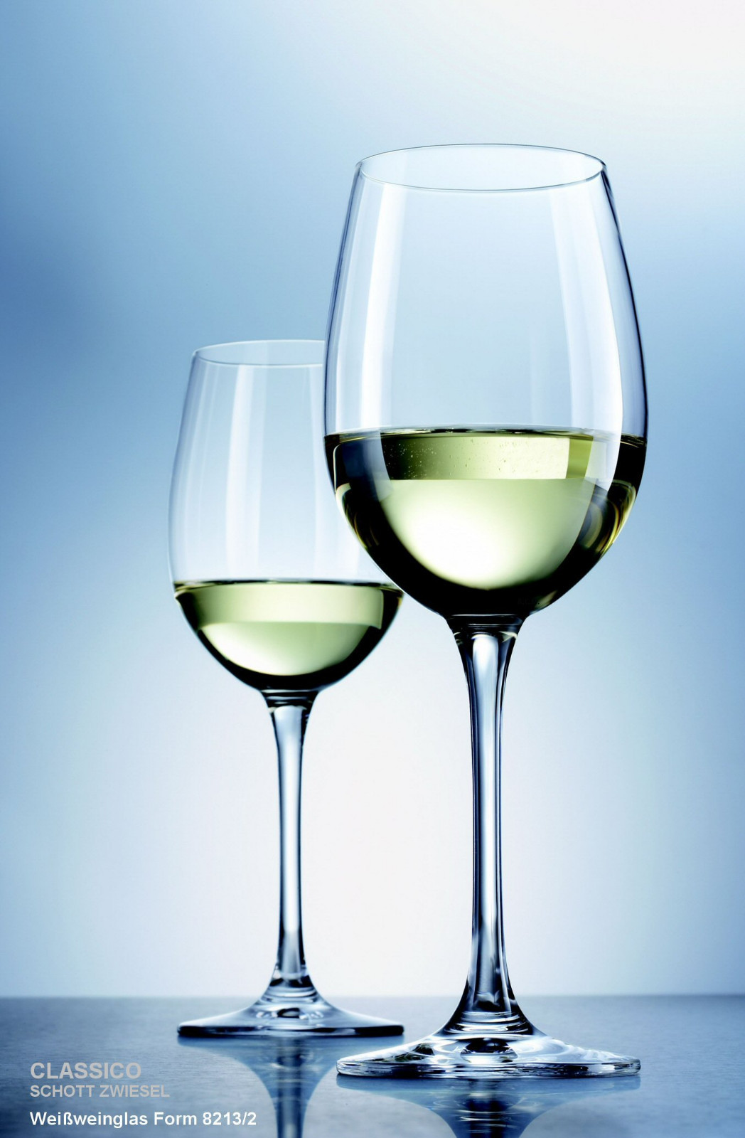 2 Weissweingläser 312ml CLASSICO Schott Zwiesel 8213/2 WEIN-GLAS KRISTALLGLAS