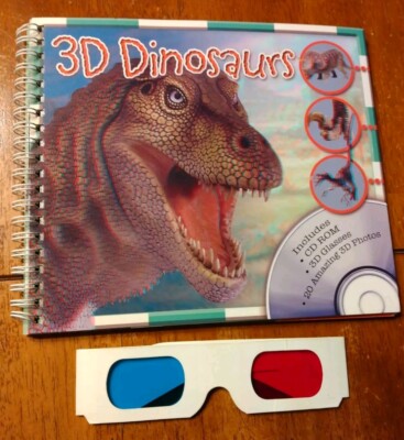Book Studio 3D Dinosaurs Picture Book With CD ROM