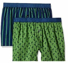 Fruit of the Loom Men's Cotton Boxer 4 Pack 100 Cotton