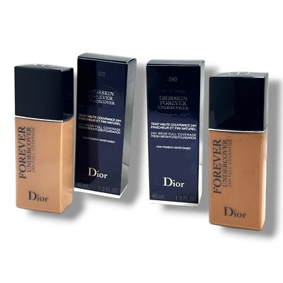 Dior Diorskin Forever Undercover 24H Wear Full Coverage 40ml/1.3oz. New In Box