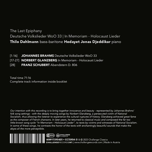 LAST EPIPHANY - DAHLMANN,THILO/HEDAYET DJEDDIKAR CD NEU - 第 2/2 張圖片