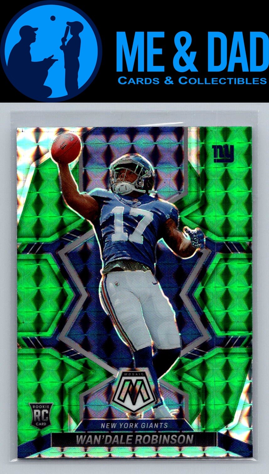 2022 Panini Mosaic Green #330 Wan'Dale Robinson
