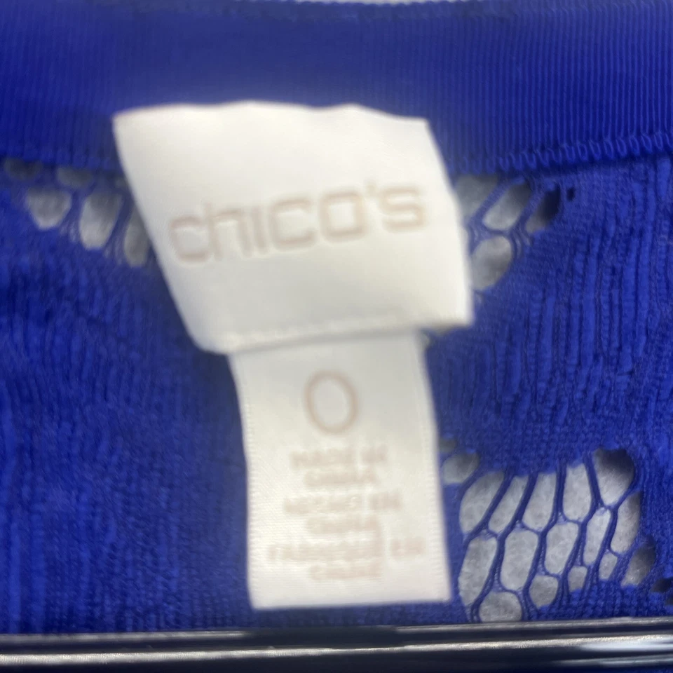 Chaqueta plumero de encaje Chicos azul real talla 0 / pequeña EE. UU. Foto 4 de 4