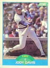 1989 Score #173 Jody Davis 