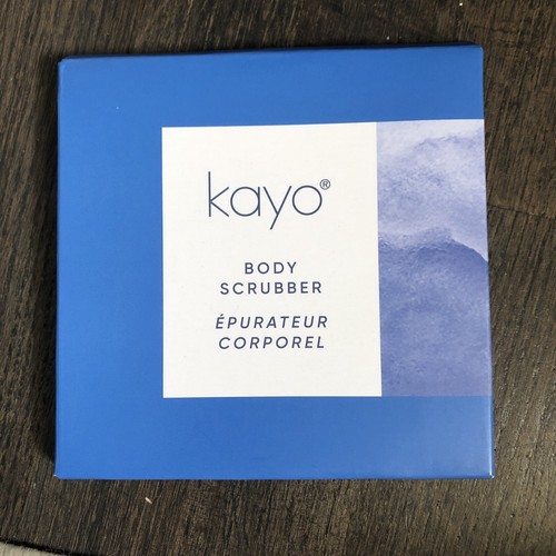 Kayo Body Scrubber Exfoliate Soft Silicone Spa Bath Shower Buffer Brush