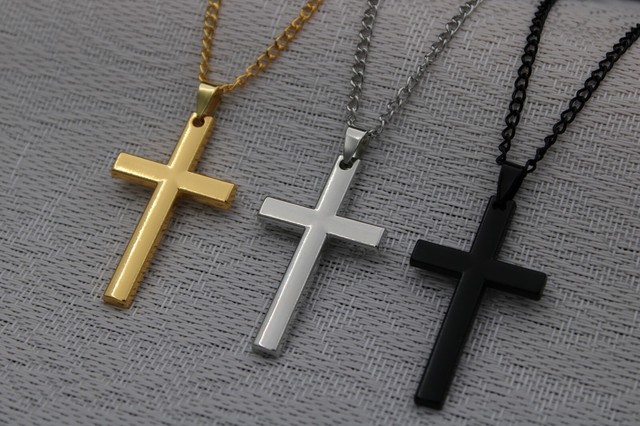 Halskette Herrenkette Damenkette Kreuzkette Glaube Kirche Christ Geschenkidee