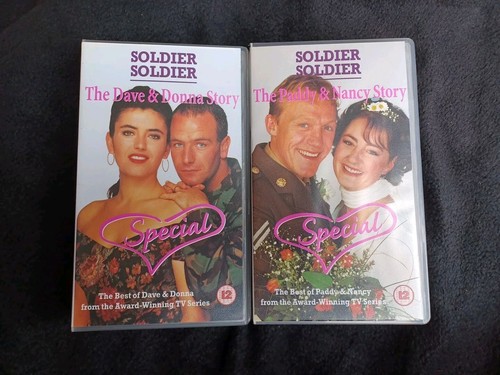 Soldier Soldier Specials VHS Box Set PAL Video Cassette Tapes Paddy Dave Tucker - Picture 2 of 9
