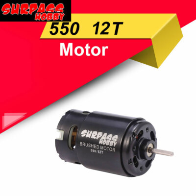 SURPASS HOBBY 550 12T Brushed motor for 1/10 HPI Wltoys TRAXXAS D90 D110 SCX10