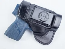 Kahr PM40 .40 S&W | Full Grain Leather IWB Conceal Carry Holster. MADE IN USA
