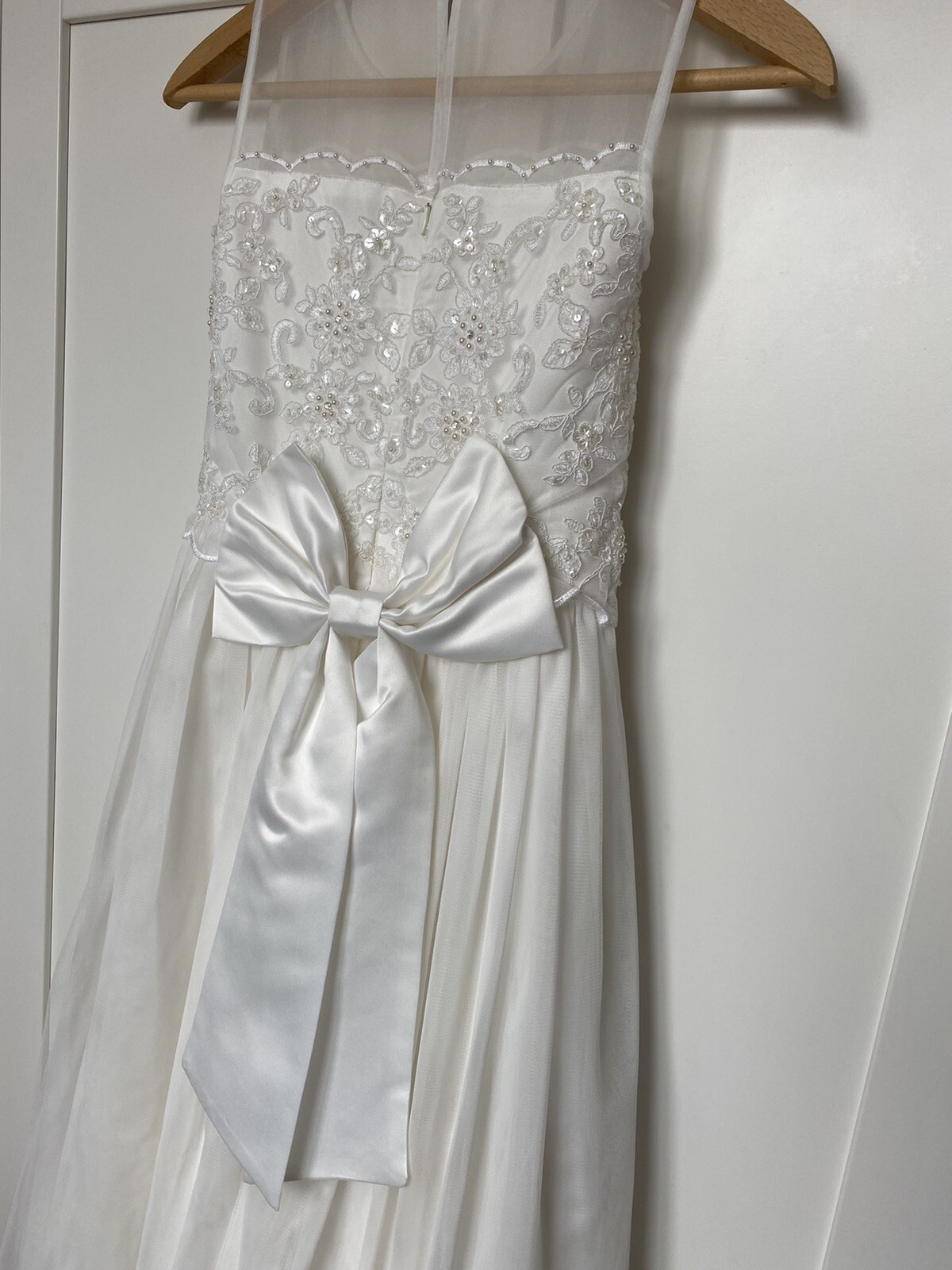 Bridesmaid Dress Flower Girl Christening Communion - Age 11 - Ivory - Debenhams image 6