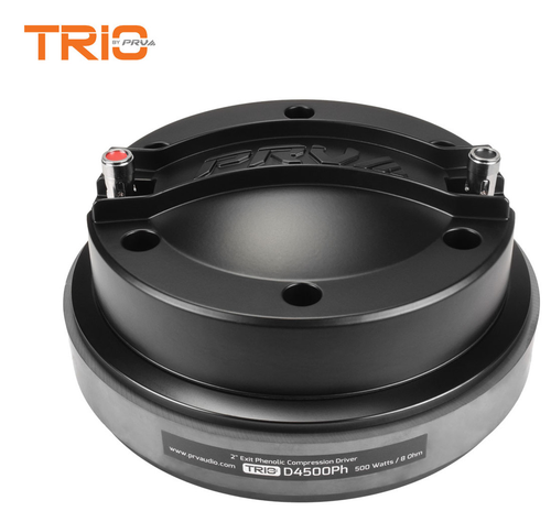Controlador de rango medio PRV Audio D4500Ph Trio 2′′ 500 vatios 4” bobina de voz 8 ohmios - Imagen 5 de 6