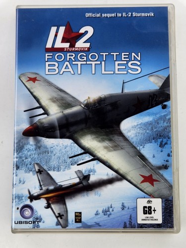 IL-2 Sturmovik: Forgotten Battles Sur PC – Version Française – Avec Notice – État Bon