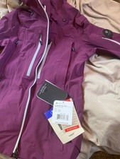Nwt Obermeyer Women's Ski Jacket - Highlands Shell Jacket Size 6 - Reign Check