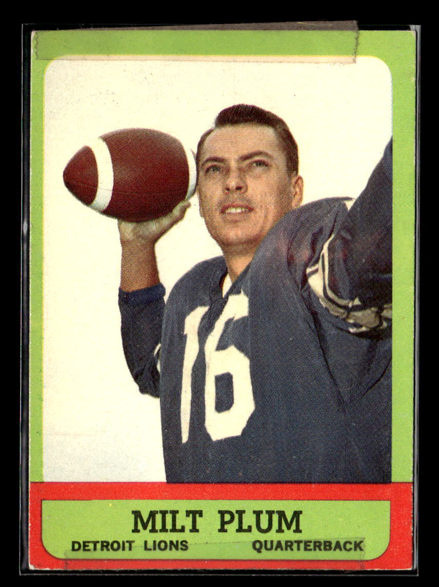 1963 Topps #25 Milt Plum
