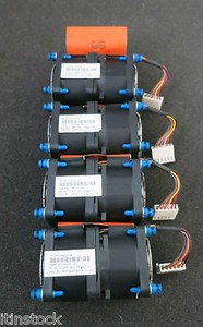 4 x IBM 33P2334 eServer xSeries 336 Double Cooling Server Lüfter 33P2335 40x40x56