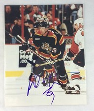 NHL 1996-00 Radek Dvorak, Florida Panthers Autographed 8 x 10 Color Photo