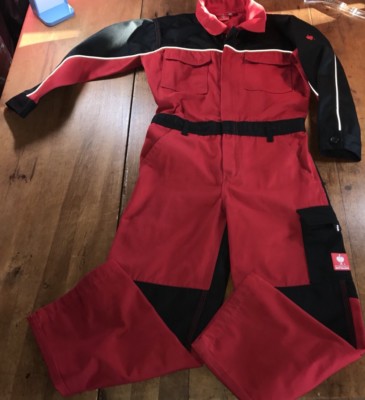 Engelbert Strauss Overalls Coveralls German Workwear Youth Sz 134/140 Heavy Duty