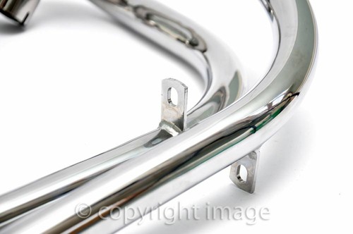 Exhaust Pipes, Triumph T90, 1964-66, 70-5325, 70-5327, UK Made - Picture 7 of 8