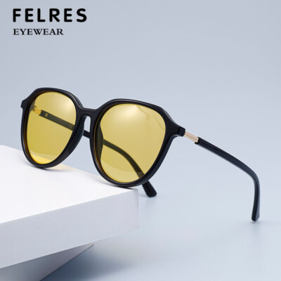 Round Polarized Retro Sunglasses Men Women Outdoor Driving Shade Glasses UV400