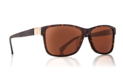 Dragon Alliance Exit Row Medium Sunglasses Matte Tortoise Frame Bronze Lenses