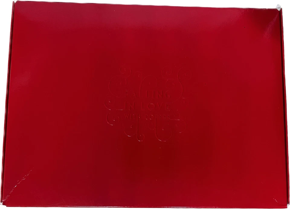 Lavazza Calender 2011 Juego de tazas/platillos y agitadores de café espresso y capuchino Foto 3 de 4