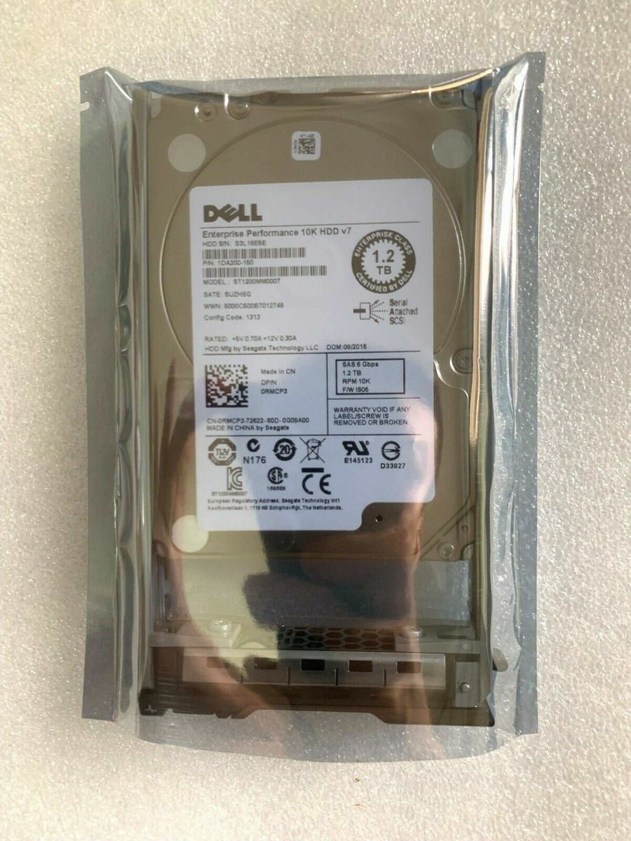 RMCP3 0RMCP3 Dell 1,2 TB ST1200MM0007 10 K RPM 6 Gb/s 2,5" Disco - Foto 8