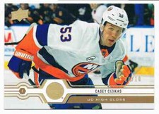 2019-20 UPPER DECK HIGH GLOSS TOP RIGHT CORNER DAMAGED CASEY CIZIKAS 10/10 NEW