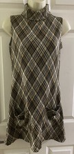 Women Flourish Shift Multi-Color Dress Casual Work Sleeveless Size S