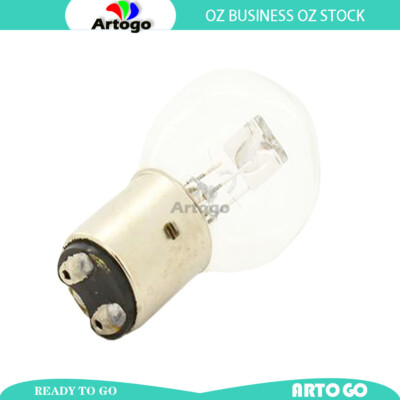 12V BA20D Headlight Bulb For Benzer Scooter Oregon 50cc 2T/4T