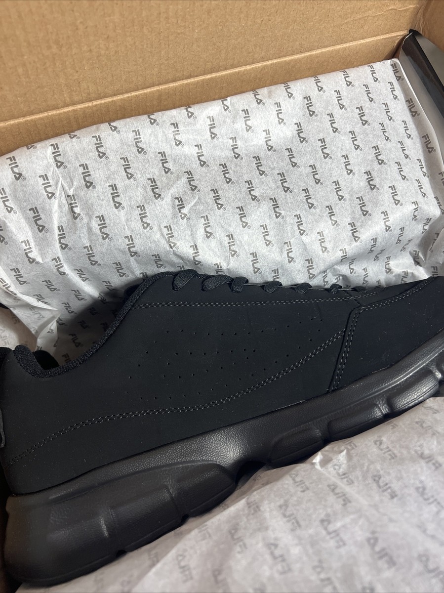 FILA DISRUPTOR SE 1SX60023-001 TRIPLE BLACK ATHLETIC MEN 