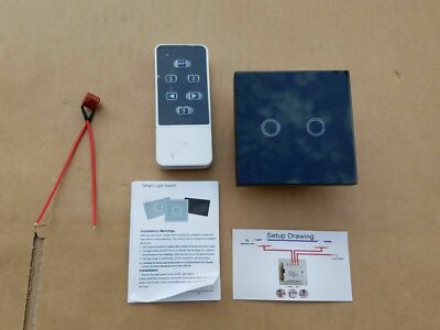 Smart Light Switch 2 Gang UR