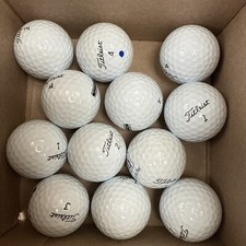 1 Dozen AAAAA Used Titleist Tour Soft Golf Balls