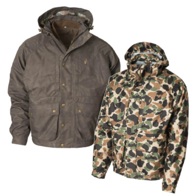 NEW AVERY OUTDOORS HERITAGE COLLECTION HYBRID INSULATED 3-N-1 WADER JACKET