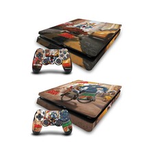 TOM AND JERRY MOVIE 2021 GRAPHICS VINYL SKIN FOR PS4 SLIM CONSOLE  CONTROLLER