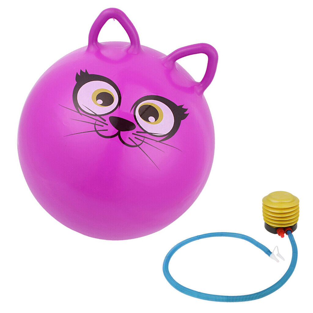 Dzieci Bouncy Ball Bouncy Ball Jump Ball Skippy Cat Space Jump Jumper 45cm
