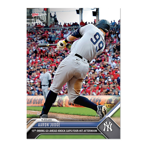 2023 Topps Now 323 Aaron Judge