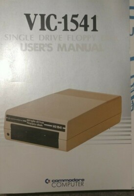 Commodore VIC 1541 Disk Drive User´s Manual C64 (72 Seiten, 1986 Englisch)