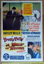 1965 A Matter of Innocence Movie 27x41 Poster Hayley Mills as Pretty Polly