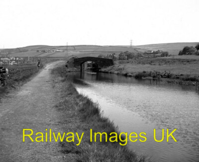 Foto - Windy Bank Bridge Rochdale Canal Littleborough Lancashire um 1974