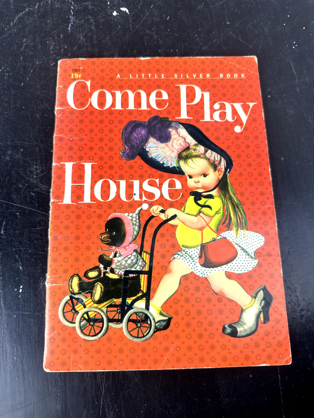 VTG Original Collectible Come Play House Little Silver Retro Children's Book