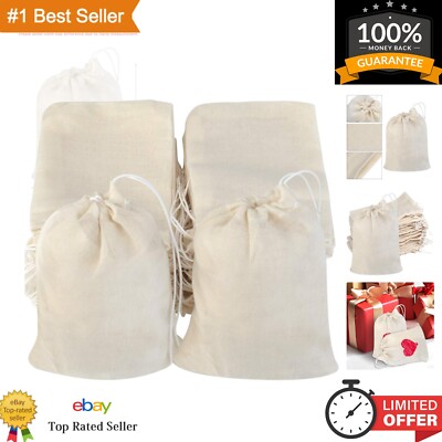 Cotton Drawstring Bags Bulk Gift Bag Jewelry Pouch Natural
