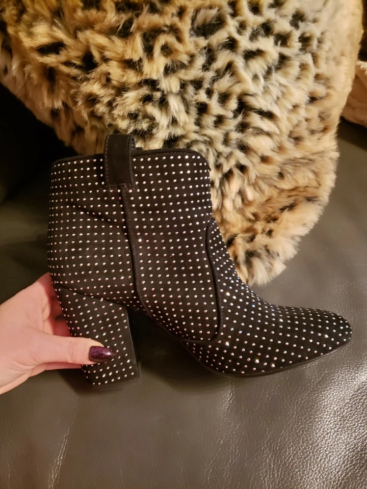 Laurence Decade Botín Tachonado Talla 37 Cristales Bota Edición Limitada Foto 3 de 4