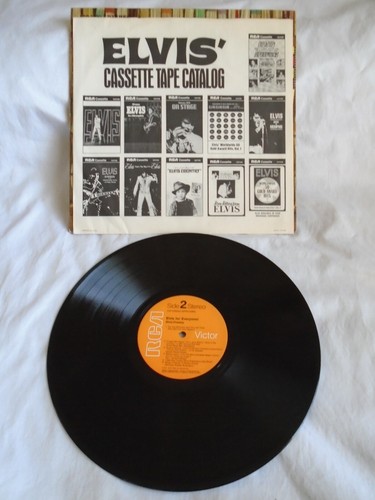 ELVIS PRESLEY "Elvis For Everyone" 1977 RCA LSP-3450(e) Orange Label A1/B1!!! - Foto 4 di 5