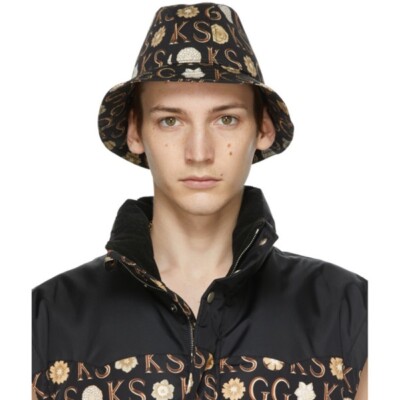 New Authentic Gucci Ken Scott GG monogram Canvas bucket Hat