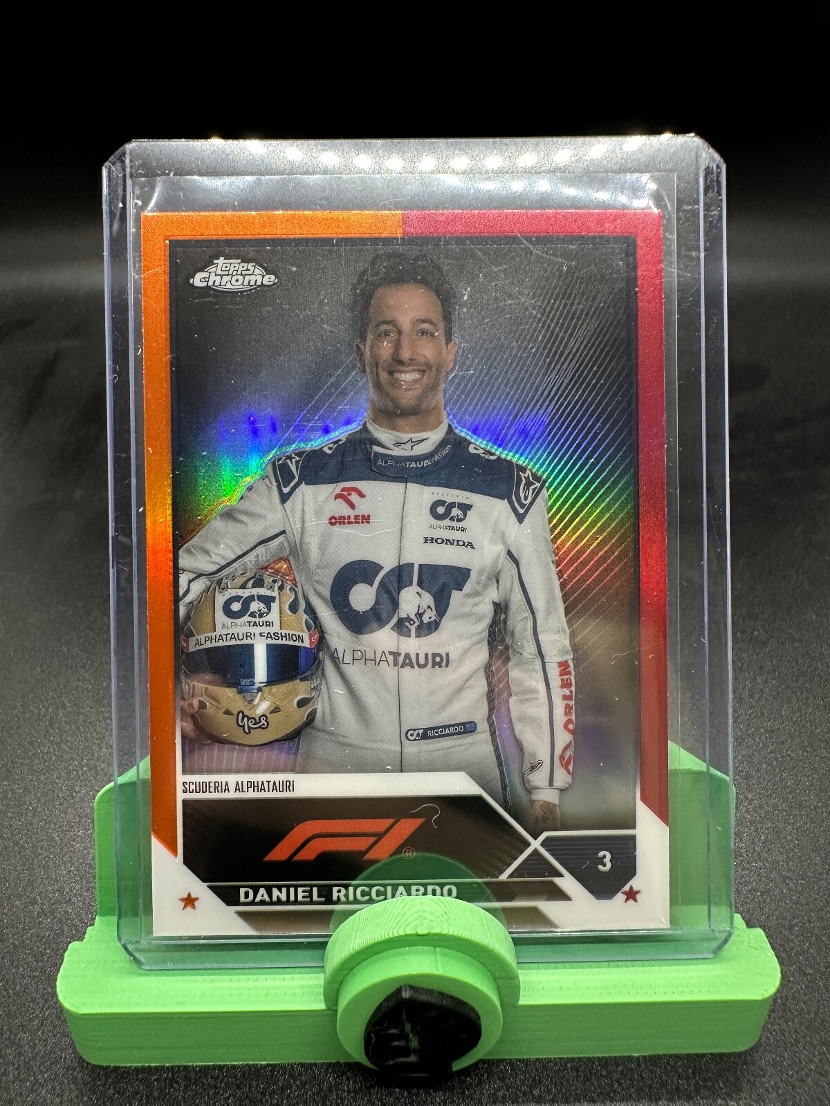 DANIEL RICCIARDO 2023 Topps Chrome Formula 1 F1 #69 Orange Red Refractor