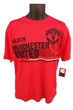 Manchester United FC Soccer Official Adult Poly Jersey 04 Rhinox - S